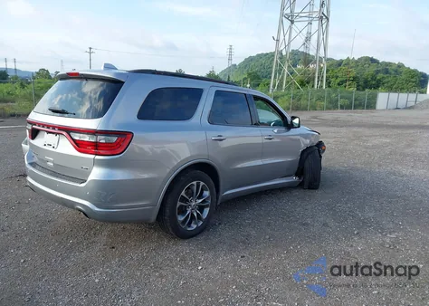 2020 Dodge Durango Gt Plus Awd from USA, damaged, VIN 1C4RDJDG6LC252704